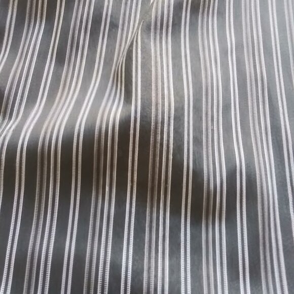 DCC woman's size 3X black, white and gray striped top - Picture 12 of 14
